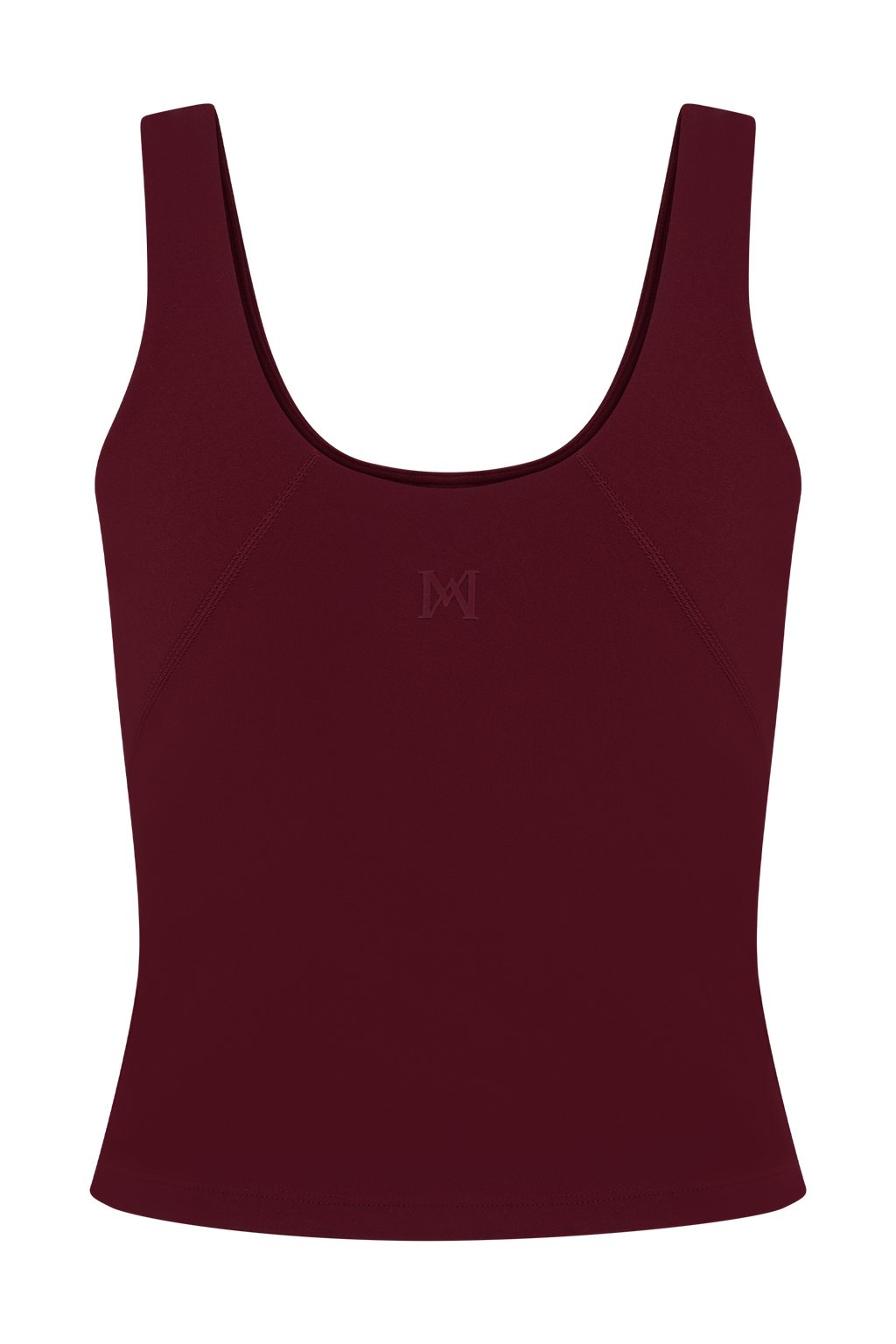 Alexandra Yoga Top - Burgundy