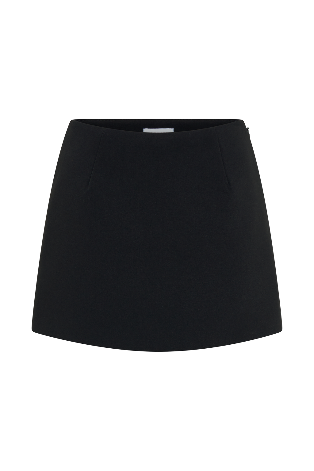 Alix Suiting Mini Skort - Black
